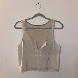 Cream tank top